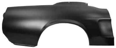 Right Hand or Left Hand Rear Quarter Panel for 1968 Mustang Coupe