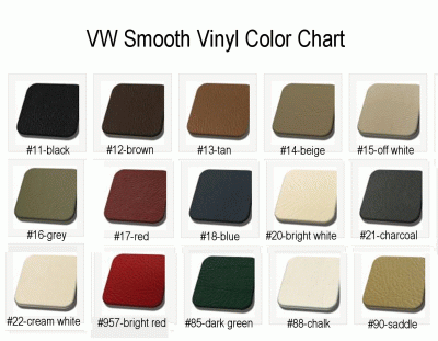 TMI Products - 1954-79 VW Volkswagen Bug Beetle Cloth/Vinyl Original-Style Upholstery, Front /Rear - Image 4