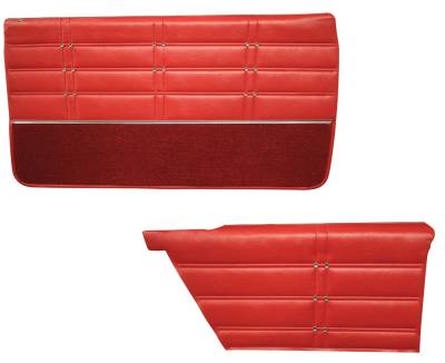 Seats & Upholstery  - Impala, Bel Air, Caprice Upholstery - Door & Quarter Panels