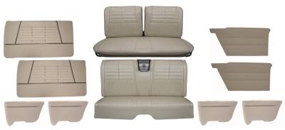 Seats & Upholstery  - Distinctive Industries - 1964 Impala Standard Bench Seat Upholstery, Carpet & Panel Package 4