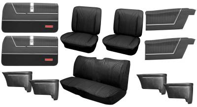 1965 Impala SS Bucket Seat Upholstery & Panel Package 3