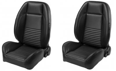 Mustang Upholstery - Complete Ready-to-install Seats - TMI Products - 1968 Mustang Deluxe Sport II Pro Series Seats by TMI