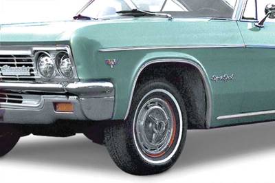 OER - C2367 - 1966 Impala / Full Size Wheel Opening Molding Set - Image 2