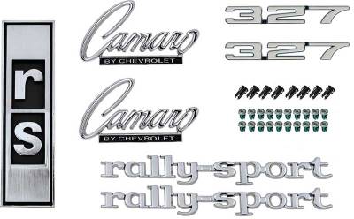 *R1076 - 1968 Camaro RS with 327 Emblem Kit