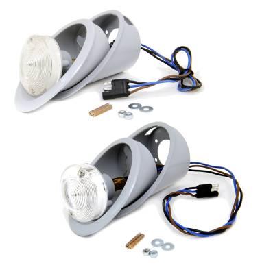 Exterior - ACP - 1967 - 68 Mustang Parking Light Assembly Kit, for Right and Left Side
