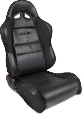 ProCar by SCAT - Sportsman Series 1605 Reclining Racing Style Suspension Seat -Black - Pair - Image 3