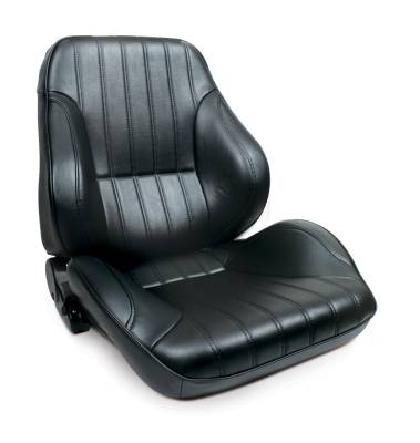 ProCar by SCAT - Rally 1050 Series Reclining Lowback Seat -Black Vinyl- Pair - Image 3