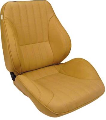 ProCar by SCAT - Rally 1050 Series Reclining Lowback Seat -Beige Vinyl- Pair - Image 5