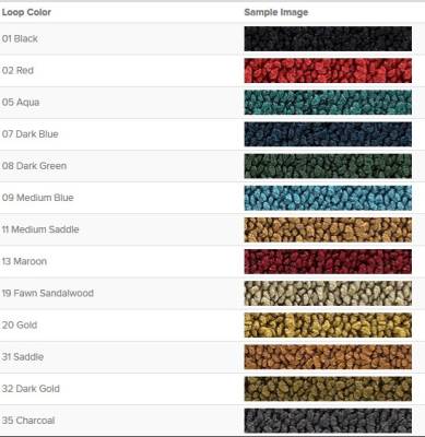 Auto Custom Carpets, Inc. - Molded Carpet for 1967 Chevelle, Your Choice of Color - Image 2