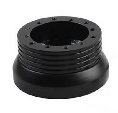 Six- hole Standard and Six-hole Nardi Billet Steering Wheel Adapter - Black
