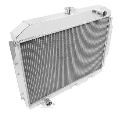Champion Cooling Systems - Champion 4 Row Aluminum Radiator Combo for 1967 - 1974 AMC Various Models CC407 - Image 5