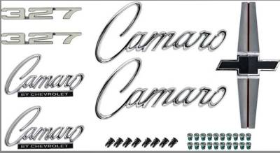 1968 Camaro Standard 327 Emblem Set