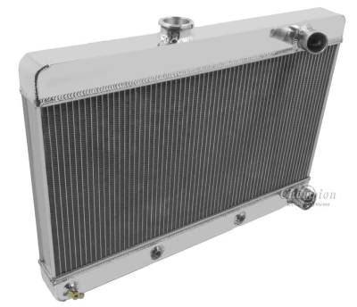 Champion Cooling Systems - Champion Three Row Radiator CC6163 Aluminum fits 61-63 Pontiac Lemans-GTO-Tempest - Image 2