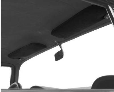 Tri-Five Upholstery - Tri-Five Headliners - TMI Products - One-Piece Molded Sport Headliner for 1955 Chevy Two Door Hardtop