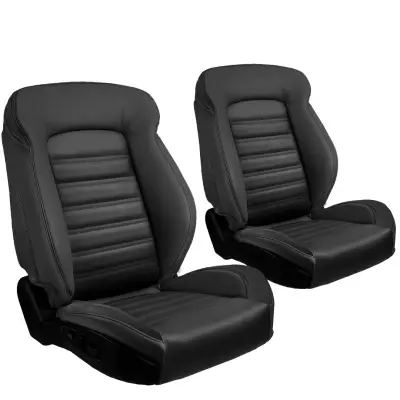 Universal - Buckets and Bench - Pro-Series Low Profile Universal Bucket Seats - TMI Products - TMI Pro Series Manual Pro Grand Sport Low Back Seats