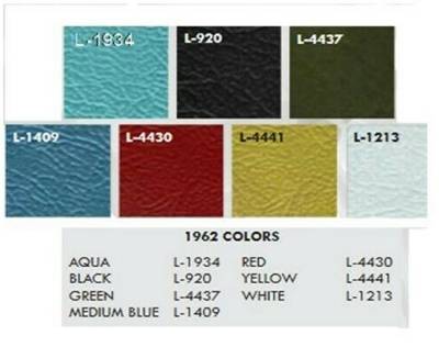 1962 Imipala Factory Colors