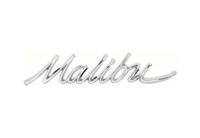 1966-1967 Chevelle Malibu Quarter Panel Emblem - Pair