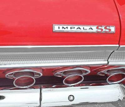 Badges and Emblems - Impala & Bel Air Emblems - OER - 1964 Impala SS Trunk Emblem