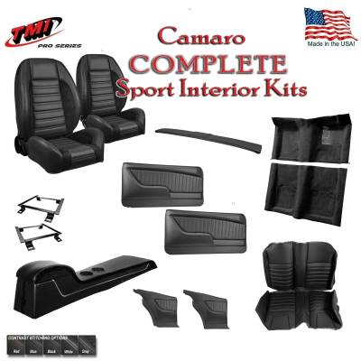 Seats & Upholstery  - Camaro Upholstery - Camaro Interior Kits