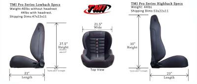 TMI Products - 1967 Camaro Sport R Interior Kit - Image 12