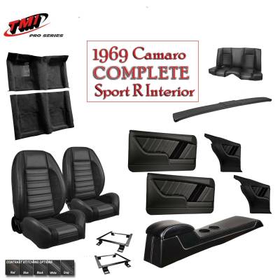 Camaro - Camaro Interior Kits - TMI Products - 1969 Camaro Sport R Interior Kit