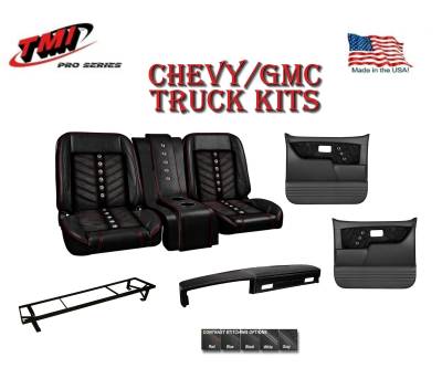 TMI Pro Series Seats - Chevy/GMC Truck - Chevy/GMC Truck Kits