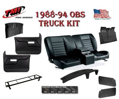 1988-94 Chevy & GMC OBS Truck Sport Pro-Series Interior Kit w/Bench Seat