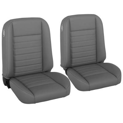 TMI Products - Cruiser Classic Universal Bucket Seats - Gray - Image 2