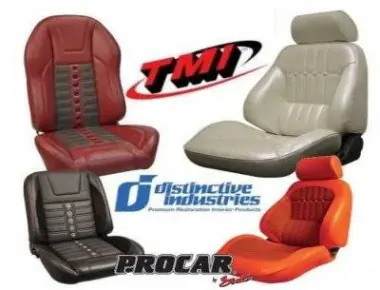 TMI and Distinctive Industries ready-to-install bucket and bench seats