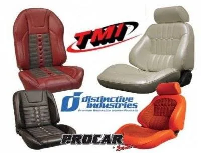 TMI and Distinctive Industries ready-to-install bucket and bench seats
