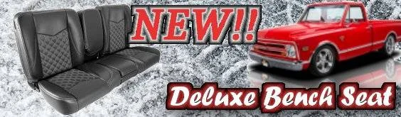 New! Deluxe bench seat for classic pickups